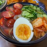 野菜たっぷり冷麺♡